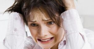 Vzhled bolesti u ženy v důsledku stresu