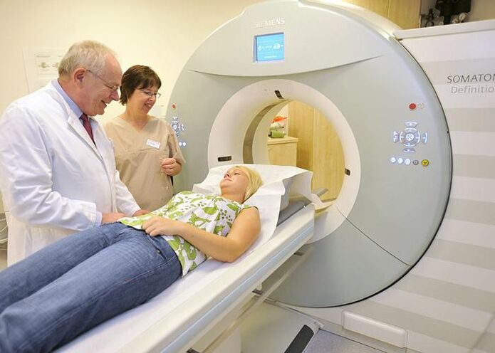 počítačová tomografie cervikální osteochondrózy